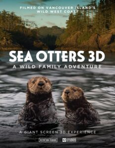 Otters 3D Temp Vertical Poster