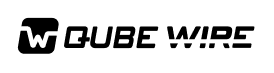 Qube Wire Logo_Horizontal_Black_64w